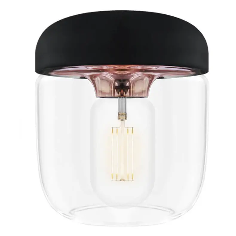 Acorn Black Polished Copper Lampshade